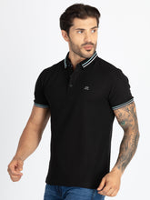 Mens Solid Polo T-Shirt